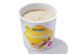 Golden Syrup Flavour Porridge (Ready to eat)