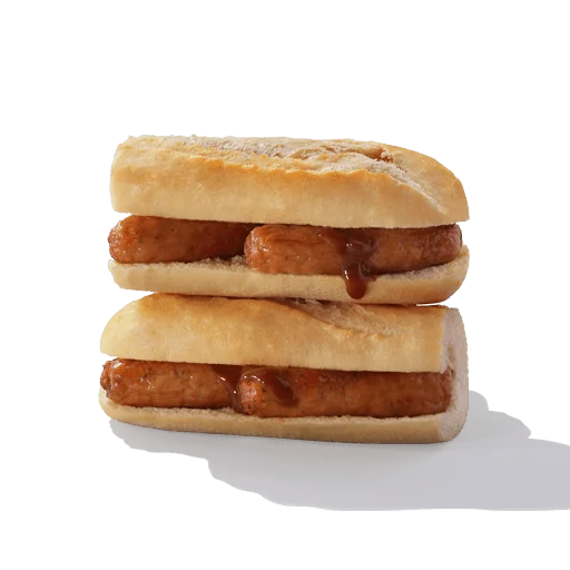 Sausage Breakfast Baguette 1 Sausage Breakfast Baguette