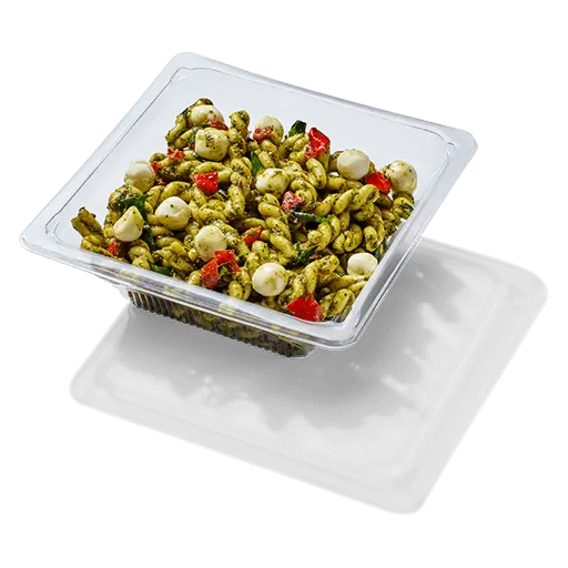 Pesto and Mozzarella Pasta