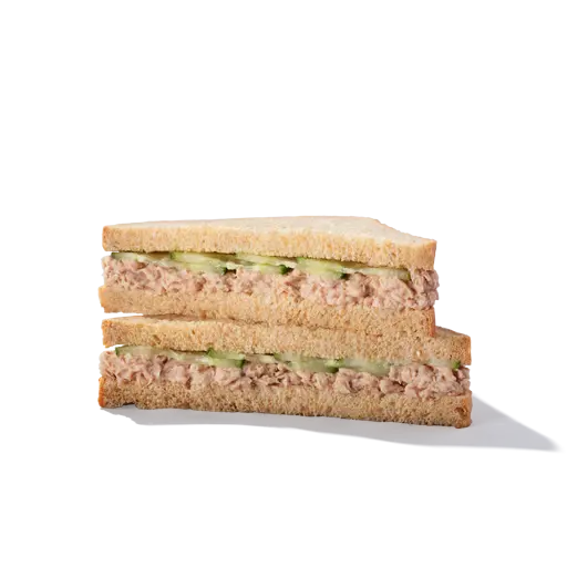 Tuna Mayonnaise and Cucumber Sandwich