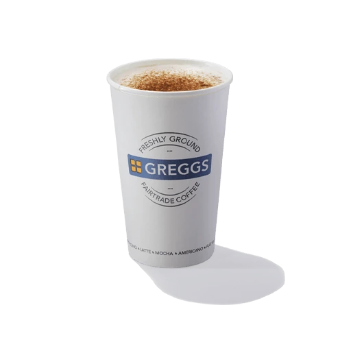 Greggs Drinks Menu – Latest 2025 Prices & Menu  7 Large Cappuccino