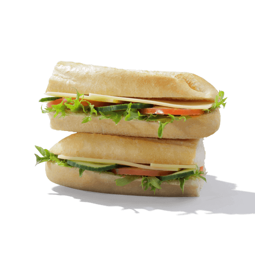 Greggs Sandwich Platters Menu 5 Mature Cheddar Cheese Salad Baguette
