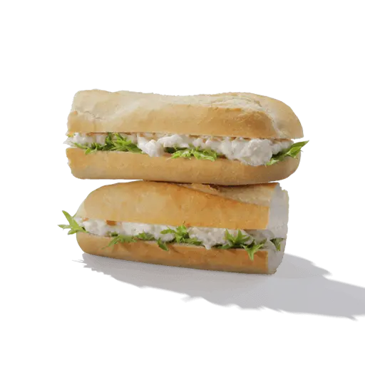 Greggs Sandwich Platters Menu 2 Roast Chicken Mayonnaise Baguette
