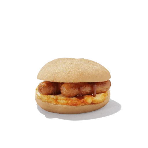 Greggs Breakfast Menu 8 Sausage Omelette Breakfast Roll