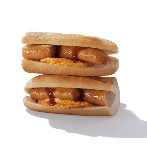Sausage and Omelette Breakfast Baguette 1